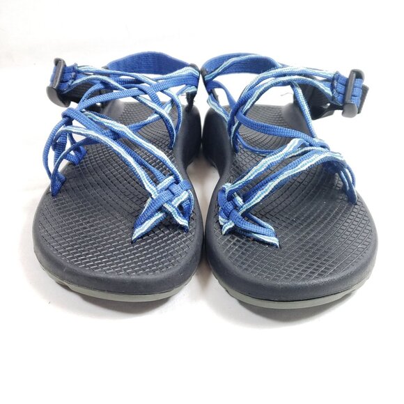 Chaco Women's Size 6 ZX3 Sports Sandals Blue - Picture 7 of 8